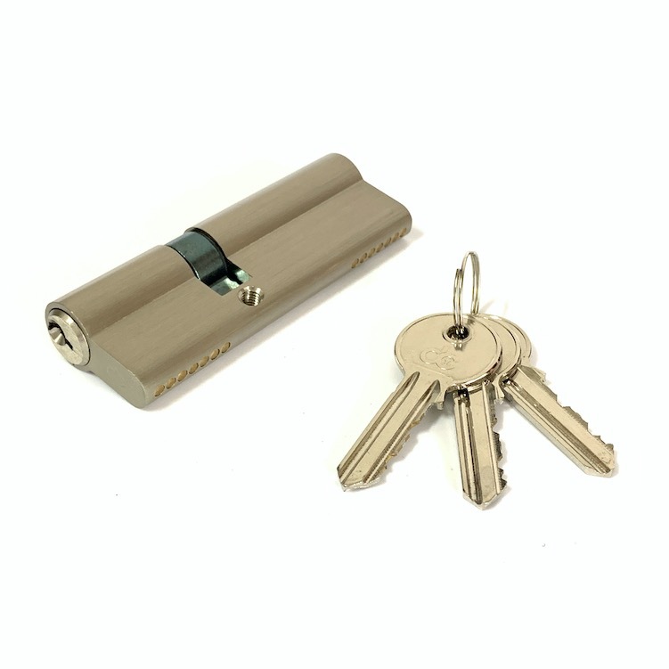 90mm Euro Double Cylinder Lock Customized Cylinder Door Lock