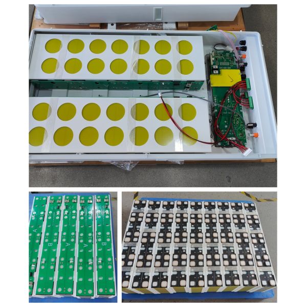 400V HV High Voltage 10kwh 51.2V kwh lithium Battery Pack for Solar grid Industrial