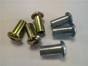 Buy cheap Customized Zinc Alloy Die Casting Zinc Alloy Screws / Nuts Zinc Plating Die casting Chome plating product