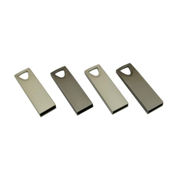 Good Quality Light Metal Keyring Pen Drive Aluminum 2.0 USB Memory Stick 4Gb