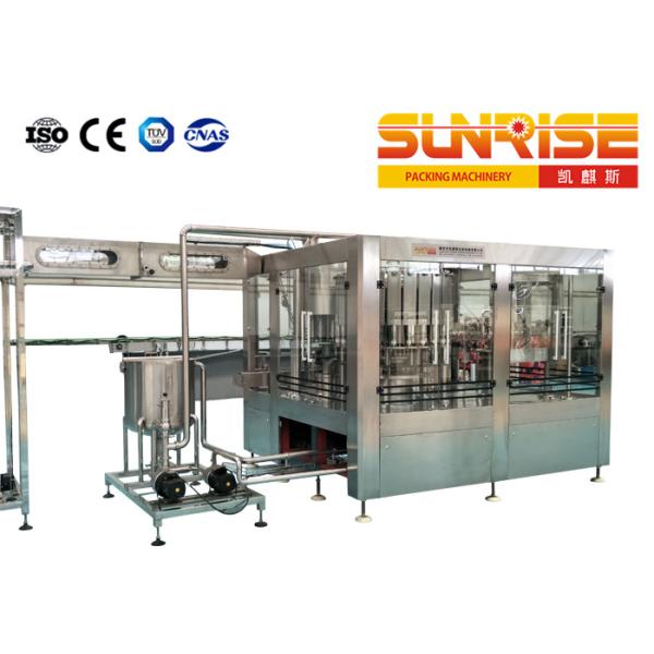 15000 bottles /hr Hot Fill Bottling Machine 32 Bottle Heads