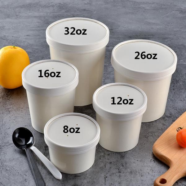 Waterproof Takeaway Food Container Kraft Food Grade Paper Customized Printing Kraft Paper Box