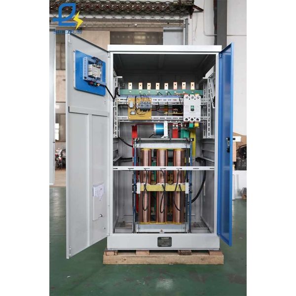 Servo type voltage stabilizer 380V 500KVA AC High Precision Voltage Regulator