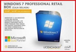 China Global Area Microsoft Windows 7 Retail Version , Windows 7 Retail Disk For Laptop on sale