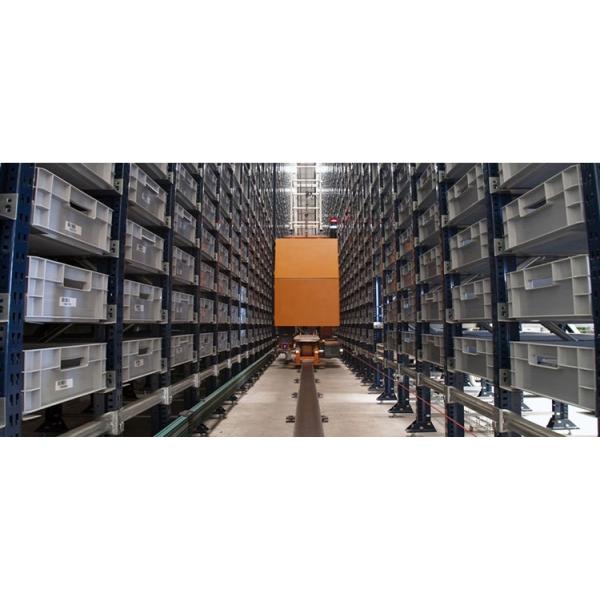 Corrosion Protection Automated Pallet Racking System / Metal Shelving System Powder Coating Surface