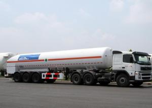 China 52600L LNG Tank Truck Trailer Tri Axles For Liquid Natural Gas Transport on sale