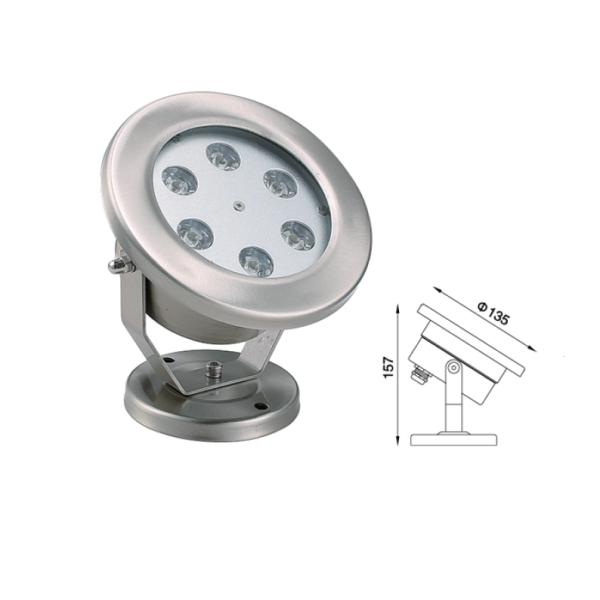 Big stainless steel housing LED Spot light 6-9W with good heat dissipation