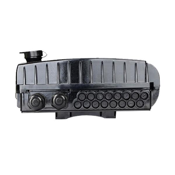 16 Core Outdoor Black Fiber FTTH Distribution Box 1X16 PLC Splitter Box