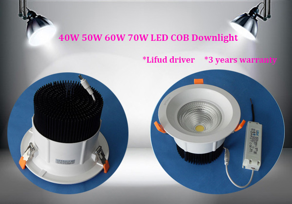 wholesale 3year warranty new design 12w 15w 18w 20w 30w 50w cob downlight dimmable