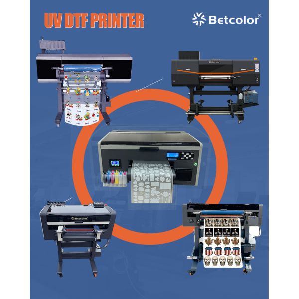 UV DTF Printer 2-head A3 30CM UV DTF Printer XP600/1600-U1/3200-U1 2-head Inkjet Printer