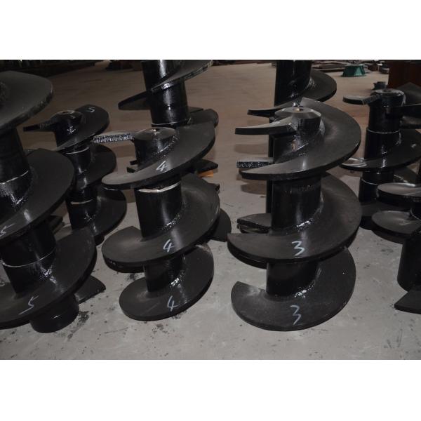 Quenching Brick Making Machinery extruder mouth spare Parts High Mn Anti Corrosion
