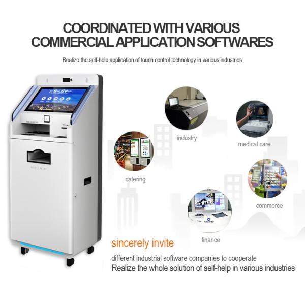 All In One Point Reporting printing terminal Smart Standing self service report print terminal