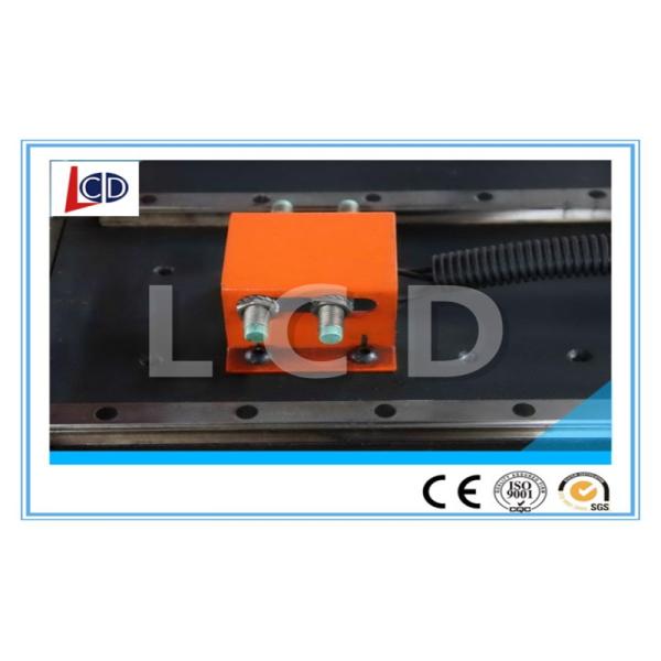 Servo Motor Cnc Punching Machine Hydraulic PLC System Control Optional Hole Sizes