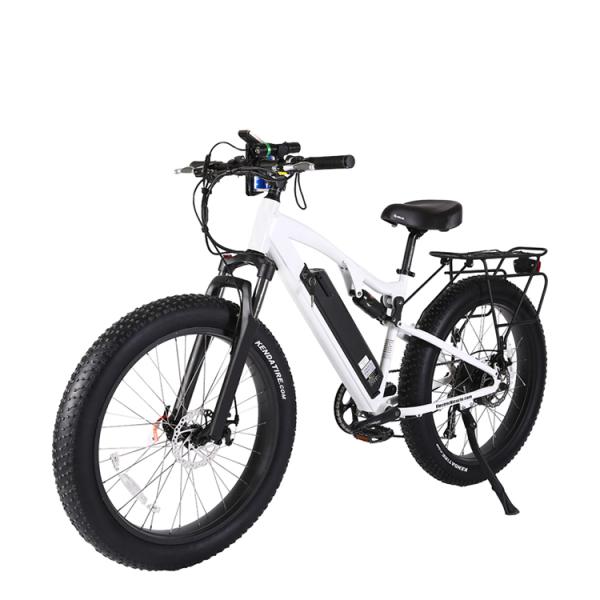 30-50Km/h Max Speed 7 Speed Fat Tyre Mountain Electric Bike with 3 Hours Charging Time
