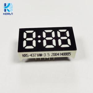 China 0.47 Inch Common Anode Alarm Clock LED Display Modules Three Digit on sale