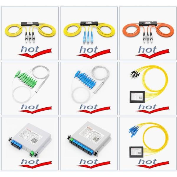 1650nm ABS Box 1x8 SC Upc Apc Optical Plc Splitter