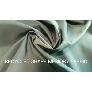 Buy cheap RECYCLED POLY SHAPE MEMORY TWISTING 75D polyester fabric product