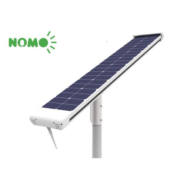 Bright Remote Control Street Light MPPT Controller With Robotic Cleaning System