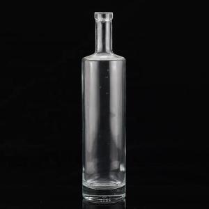 Buy cheap SCREW CAP Sealing Type Flat Shoulder Glass Bottle for class Mexican Tequila Liquor Wine product