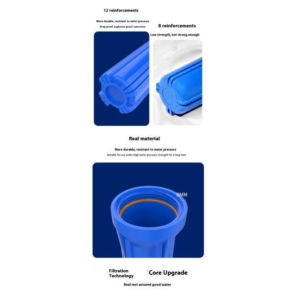 Household Kitchen Two Stage Water Filter 20 Inch Sediment Filter System
