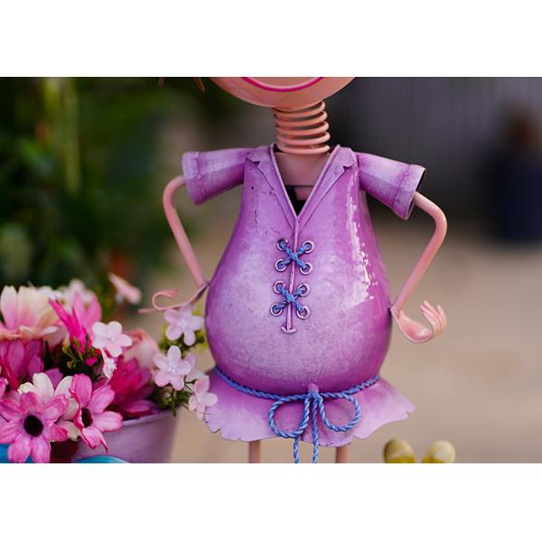 Metal Cartoon Character Garden Decoration Simple Flowerpot Decoration