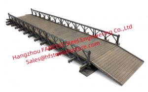 China Custom Metal Structural Steel Fabrication For Portable Steel Bridge Frames on sale