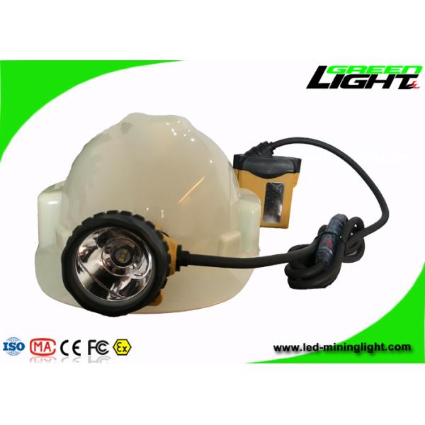 Hight Lightness Led Miners Light , 25000lux Rechargeable Miners Headlamp IP68