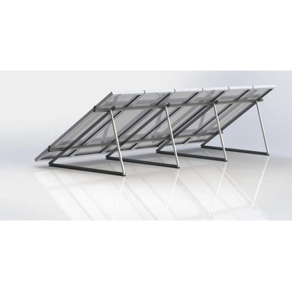Triangle Frame Solar Panel Racking System 8 - 20μm Anodizing Thickness
