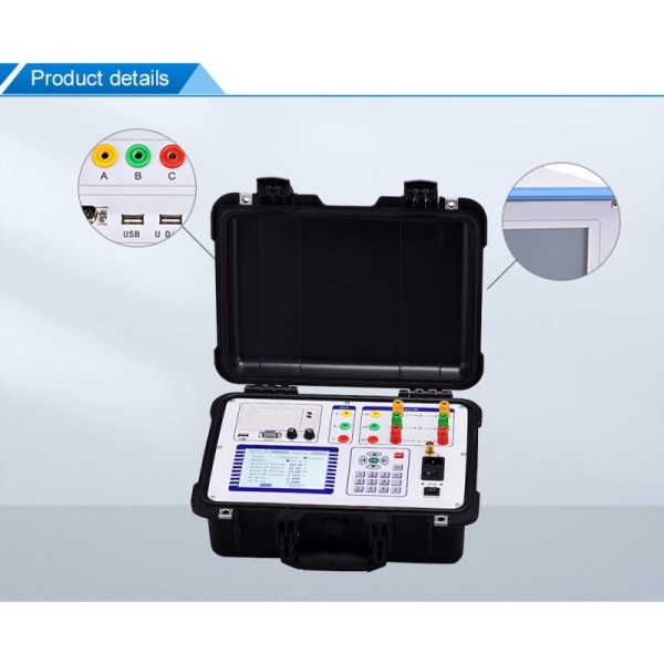 Multi-Function Transformer Power Tester, Portable High Accuracy for Load & No-Load Test