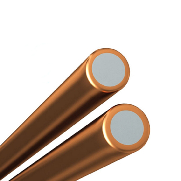 Bare Conductor Copper Clad Steel Wire Cable CCS Stranded Conductor for Overhead Electrical Transmission ASTM B228 Standard with Copper and Steel
