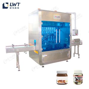 China Fully Automatic Bottled Chocolate Quantitative Filling Machine  Four Head on sale