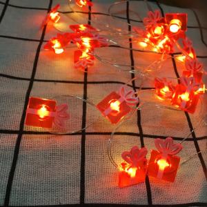 Buy cheap String Lights 6.5ft 20LED Waterproof Reindeer Snowman Santa Claus Decor for Christmas Home Party Garden Patio Xmas Outdoor Decor product