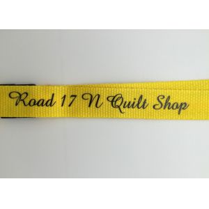 Promotions custom Yellow silk screen printing Lanyards with ruler logo