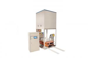 China 1700 °C Lift Bottom Loading Furnace , Four Side Heating High Efficiency Electric Furnace on sale