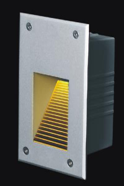 3W Horizontal Recessed LED Step Lights Outdoor , Soft Beam Light LED Stair Lights
