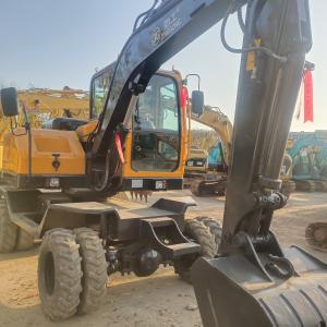 Buy cheap Used 7 Ton Lin Gong LG75F Hydraulic Wheel Excavator Road Construction Machinery product