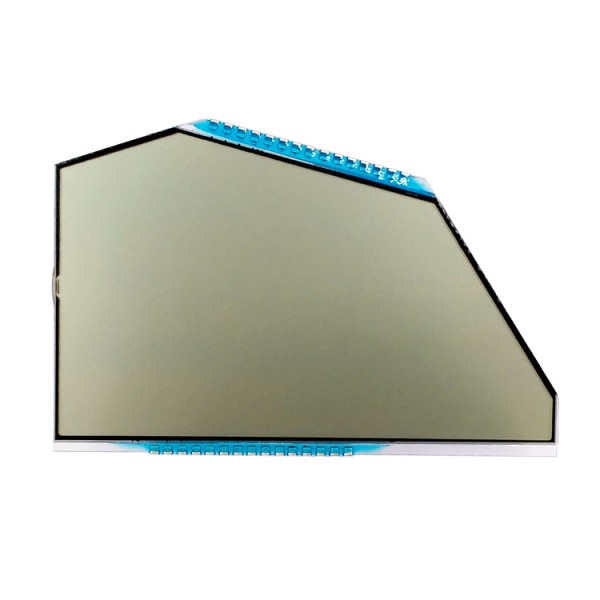 Irregular Shape Segment LCD Module Motorcycle Speedometer LCD Screen with ODO TRIP Fuel Level Indicator