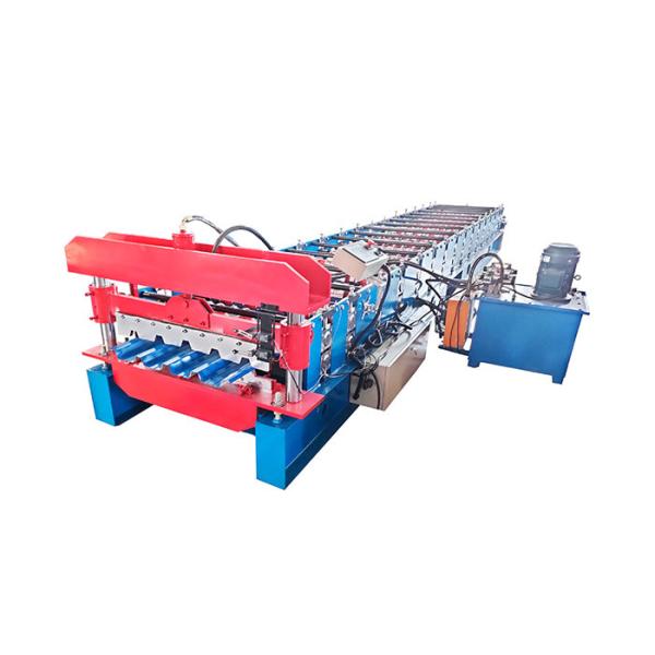 13-15 Stations Sheet Metal Roll Forming Machines PLC Control