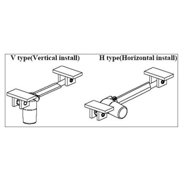 Electrical linear actuator for Electric retractable bed, 24V dc motor linear actuators 300mm stroke IP43
