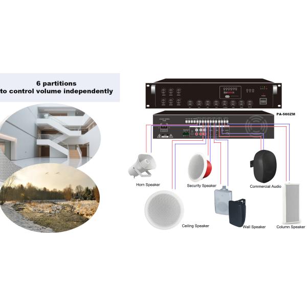 6 Inch Coaxial Speaker 30W Commercial Ceiling Speaker OEM ODM Loudspeaker
