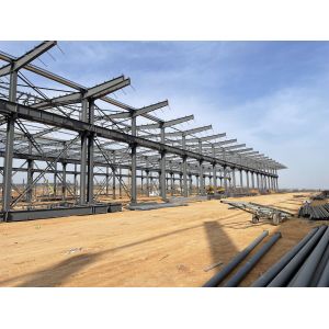 Buy cheap Fast Install Prefabricated Building Factory Q355 Steel Structure Manufacturing from wholesalers