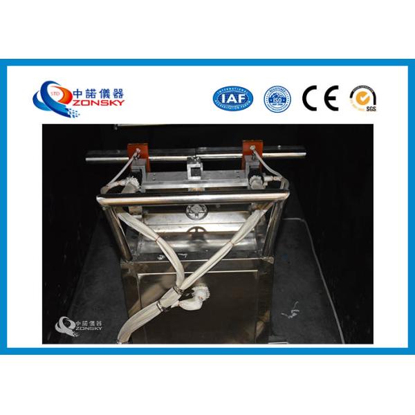 IEC 60529 Flammability Testing Equipment , Bundled Cables Vertical Flammability Chamber