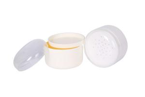 China 120g Cosmetic Powder Container PP Jars For Makeup Loose Talcum Powder Dry Products on sale