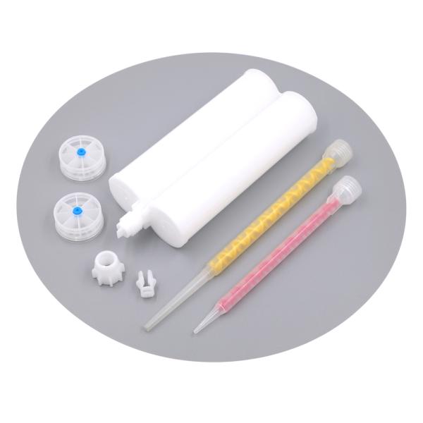 600ml 1:1 Silicone Sealant Cartridge Double Component Cartridge With Mixing Syringe