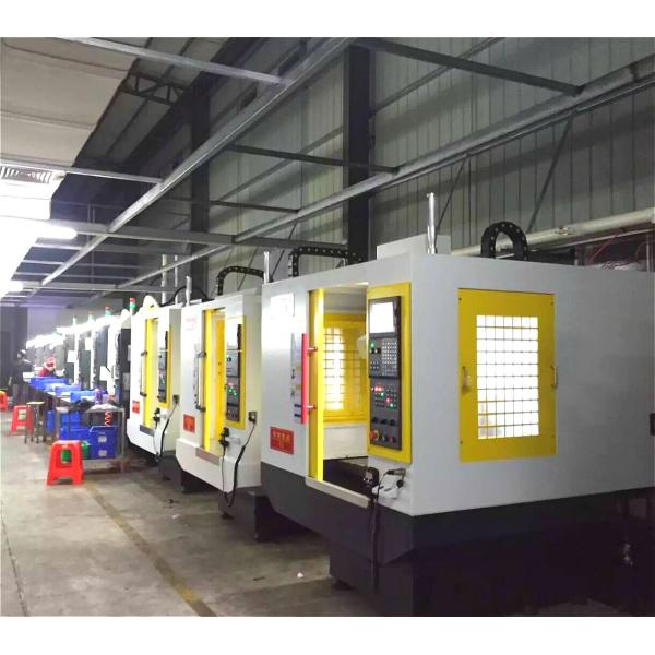 Siemens Spindle Speed Center Drilling Machine , Vertical CNC Drilling Equipment