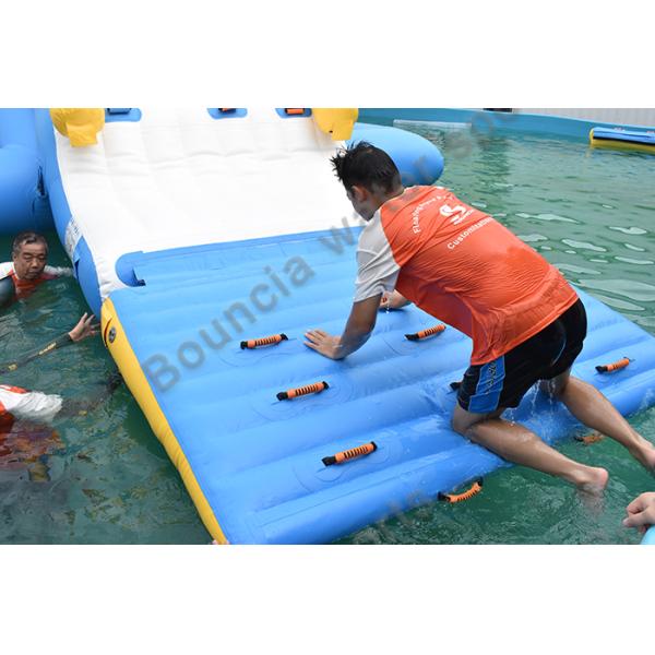 Bouncia Inflatable Landing Ramp For Floating Aqua Park