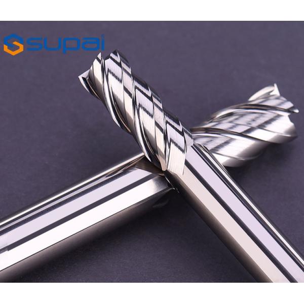 10% Discount 45HRC 55HRC Polished 3 Flute Aluminium End Mill Cutter for Carbide Sharpening Machine
