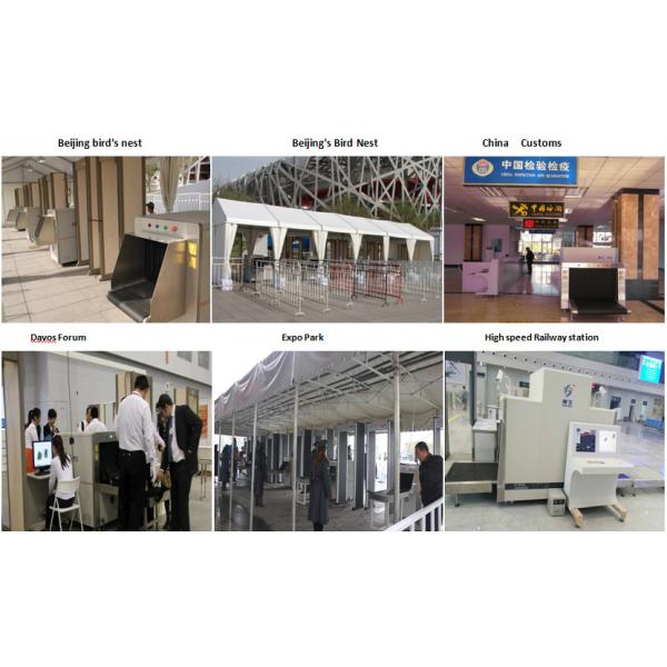 UB800 999 Sensitivity Door Frame Metal Detector Walk Through Gate With 33 Zone