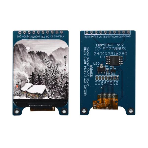 TFT Display Module 1.69 Inch 240x280 SPI Driving IC ST7789V