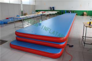 Buy cheap Customized Size Air Trak Gymnastics Mat , Inflatable Exercise Mat Leak Proof product